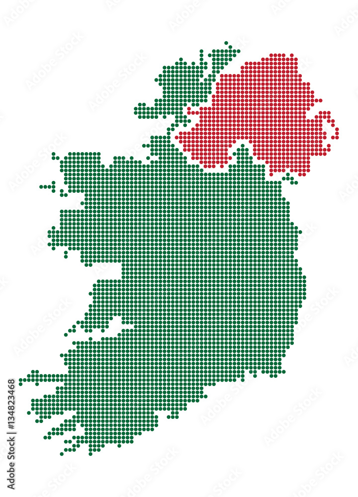 Ireland Dot Map