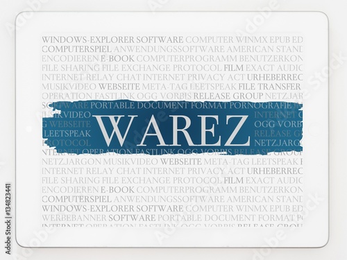 Принти на полотні Warez