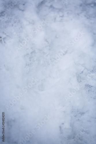 White blue glitter from fresh snow texture background