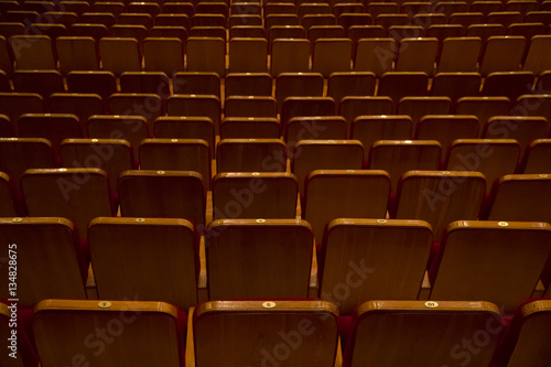 Empty rows in rear cinema