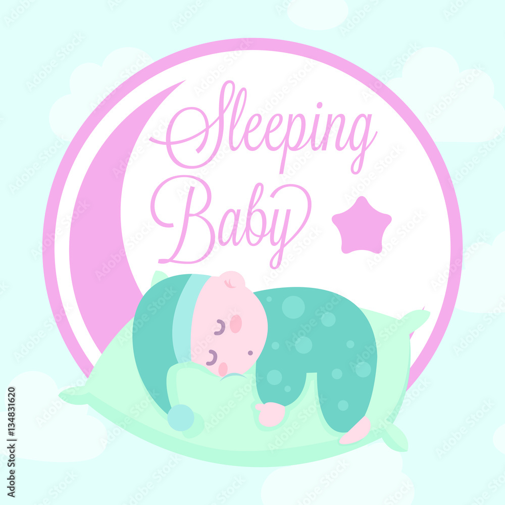 Cute baby Vector illustration Cute baby Vector illustration