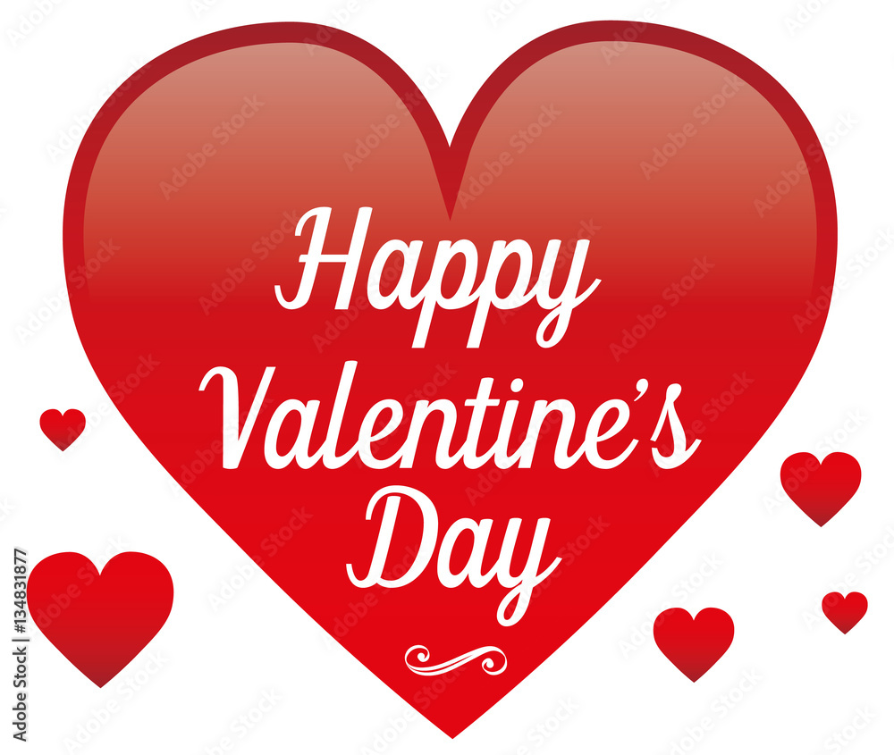 Red heart - Valentine's Day