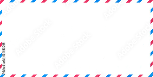 Empty air envelope. Background