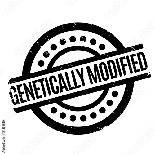 Genetically Modified rubber stamp. Grunge design with dust scratches. Effects can be easily removed for a clean, crisp look. Color is easily changed.
