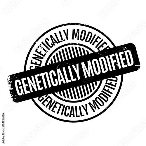 Genetically Modified rubber stamp. Grunge design with dust scratches. Effects can be easily removed for a clean, crisp look. Color is easily changed.