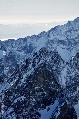 Tatra Mountains. Fot. Konrad Filip Komarnicki / EAST NEWS Slowacja 15.02.2015 Widok z Lomnicy na slowackie Tatry Wysokie. © Konrad