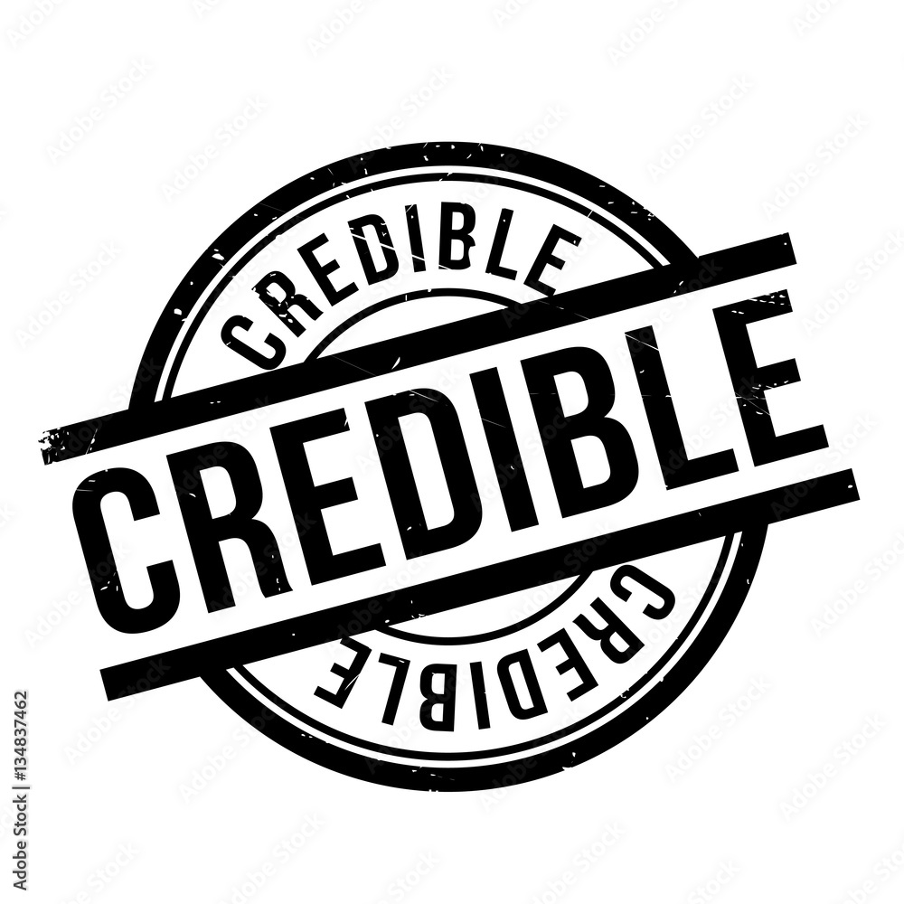 Credible rubber stamp. Grunge design with dust scratches. Effects can be easily removed for a clean, crisp look. Color is easily changed. Credible rubber stamp. Grunge design with dust scratches. Effects can be easily removed for a clean, crisp look. Color is easily changed.