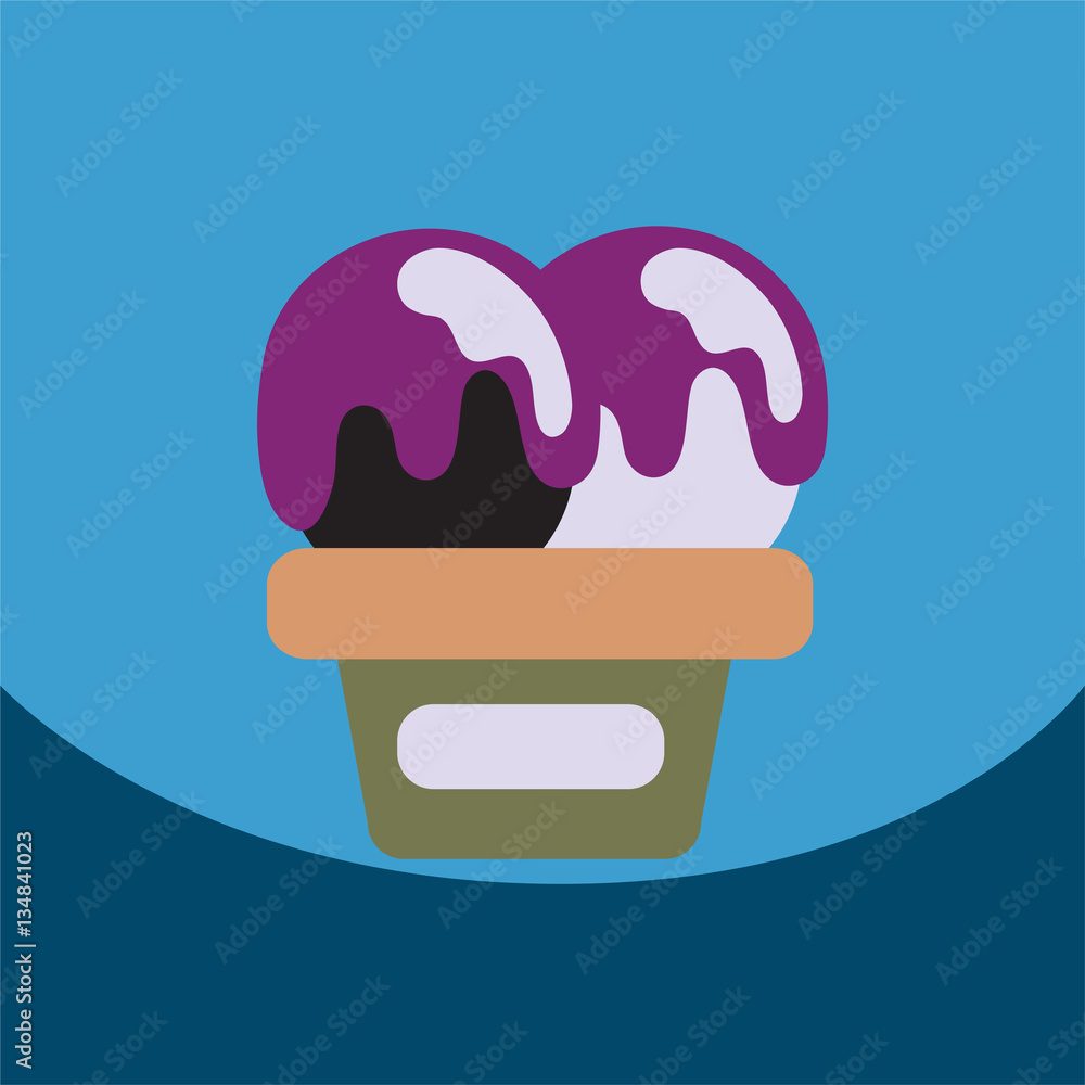 flat vector icon design collection ice cream flat vector icon design collection ice cream