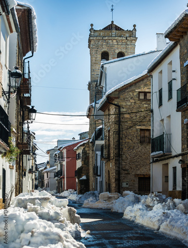 Nieve en Barracas