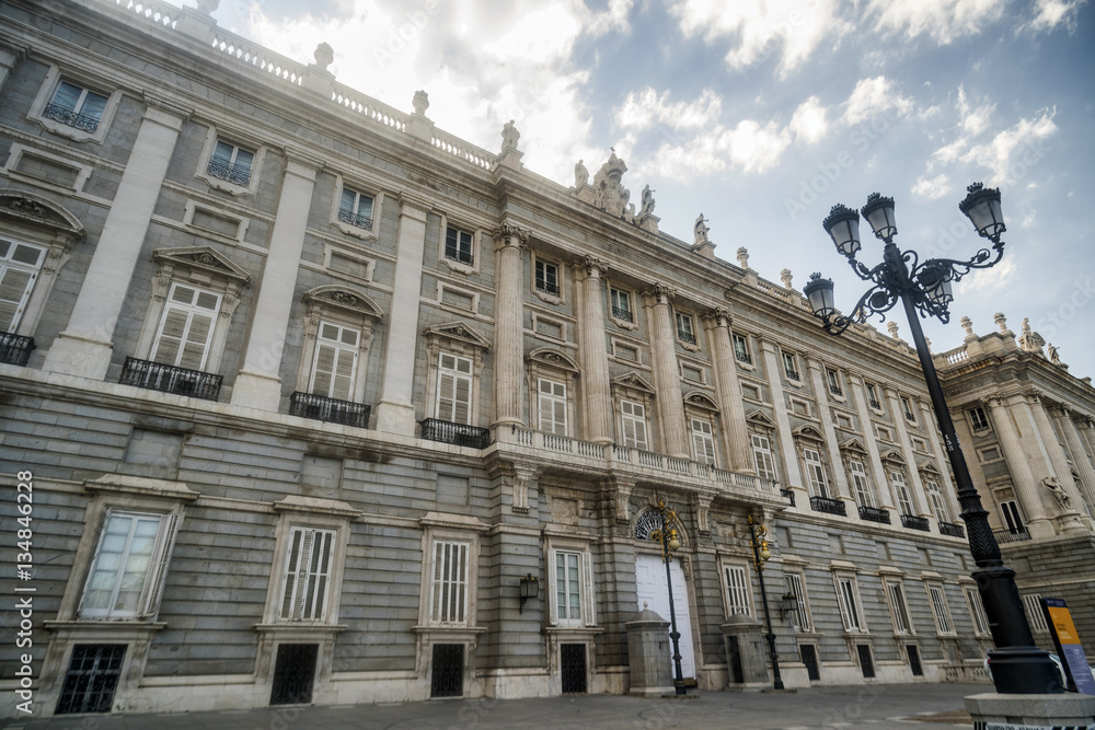Fototapeta premium Madrid (Spain): Royal Palace