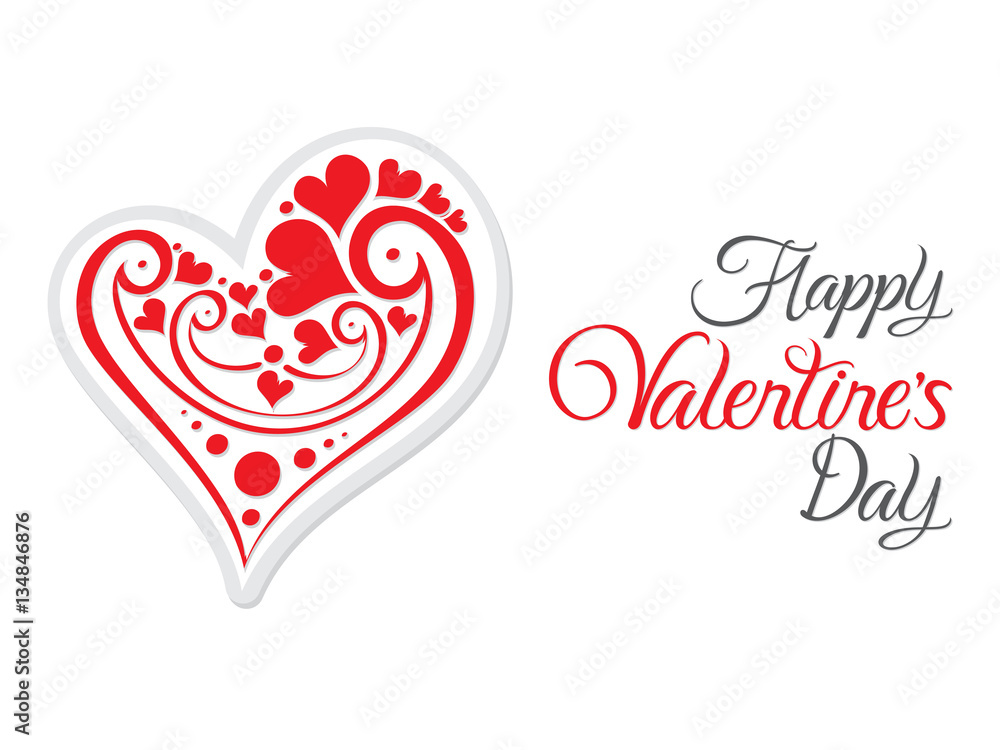 abstract valentine day background