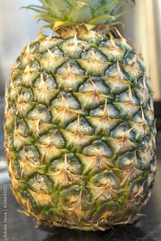 Pineapple closeup Pineapple closeup