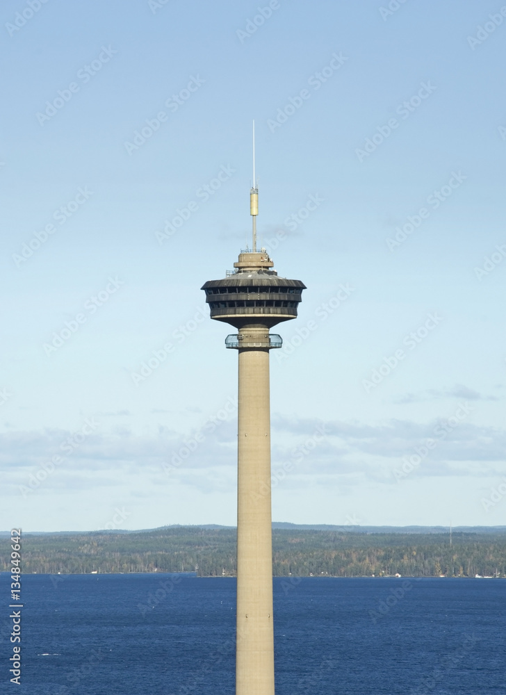 TV tower in Tampere. Finland