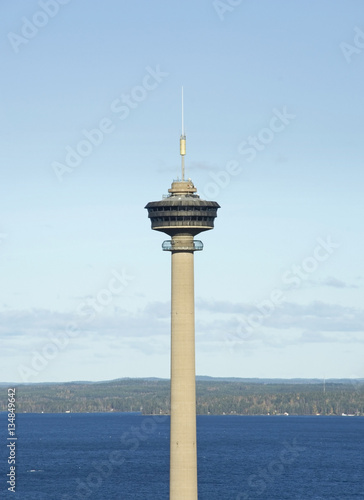 TV tower in Tampere. Finland