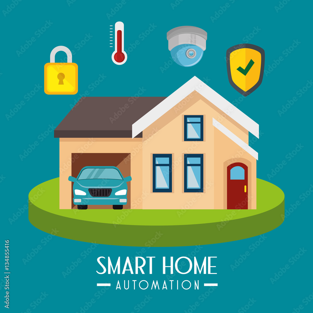smarthome technology isolated icon vector illustration design smarthome technology isolated icon vector illustration design
