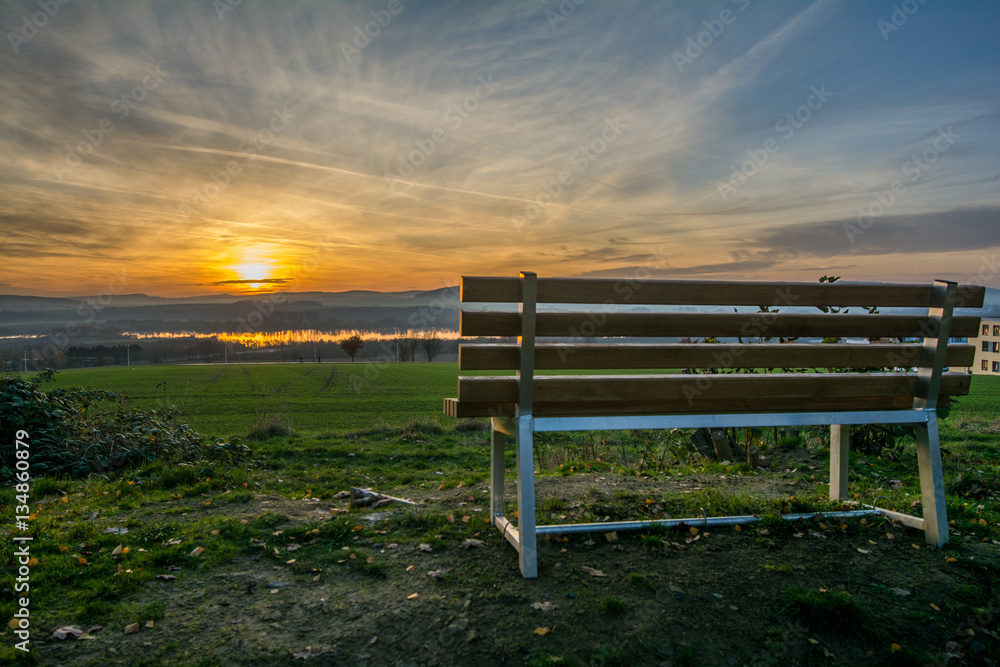 Sonnenuntergang in Northeim blick vom Sultmerberg Sonnenuntergang in Northeim blick vom Sultmerberg