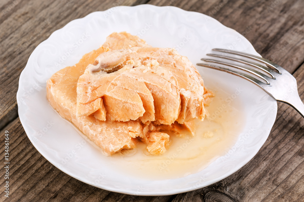 meat of salmon meat of salmon