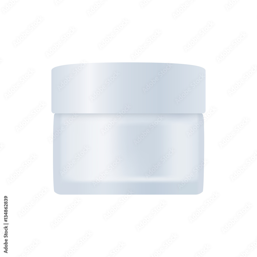 Cosmetic package white mock up Cosmetic package white mock up