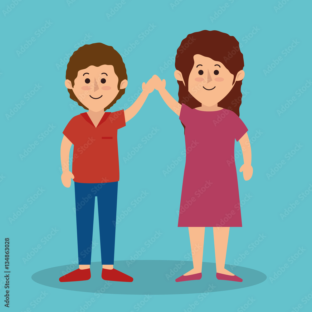 cute family members group vector illustration design cute family members group vector illustration design