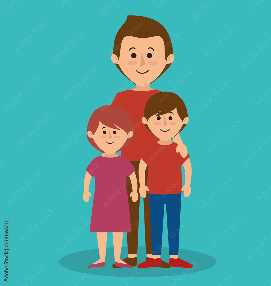cute family members group vector illustration design cute family members group vector illustration design