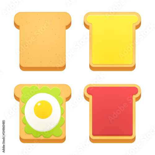 Breakfast toast set