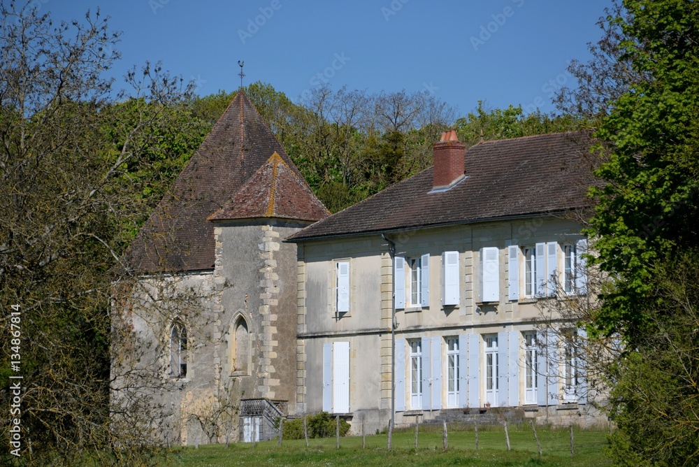 Obraz premium Château de la Garde Perroy 