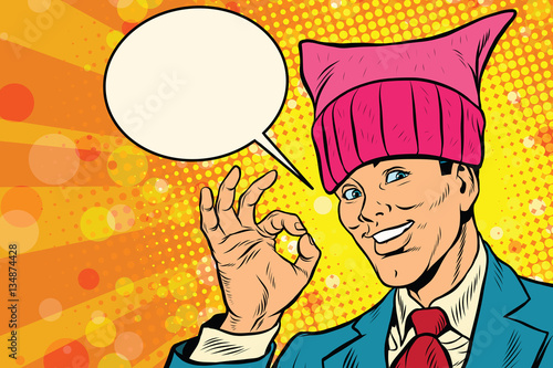 Okay man, pussy hat