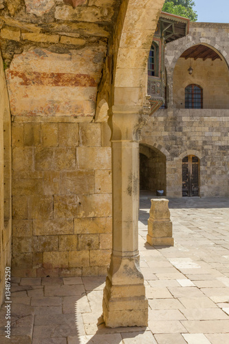 Column Lebanese Palace Architectural Detail
