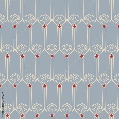 Vector seamless background.