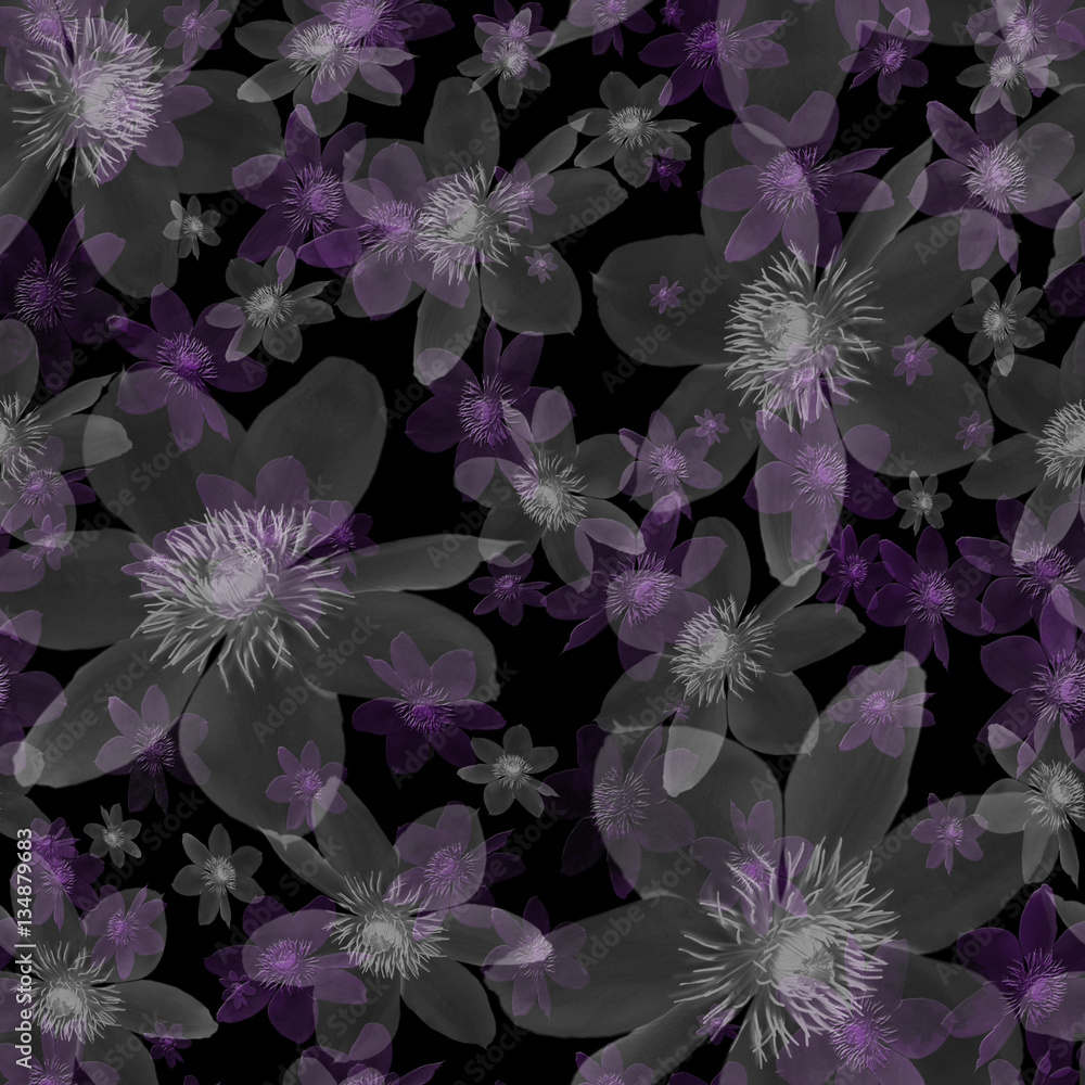 flowers seamless pattern flowers seamless pattern