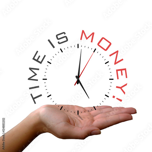 Clock in Hand - Time is Money!