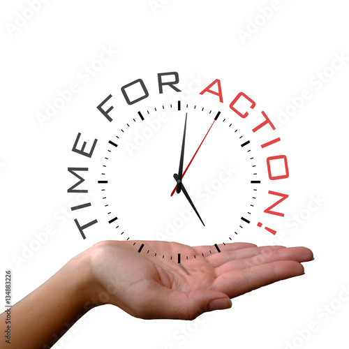 Clock in Hand - Time for Action!