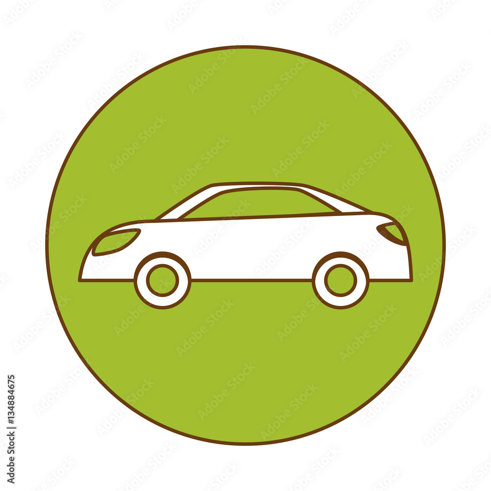 car eco friendly related icons image vector illustration design 