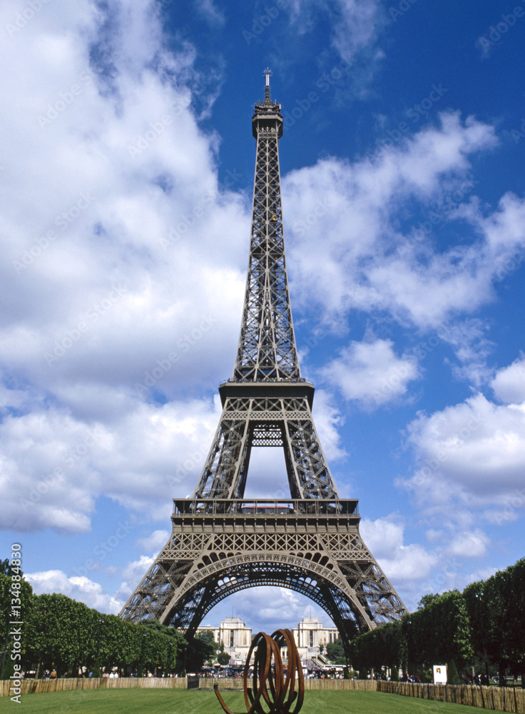 Frankreich, der Eiffelturm in Paris