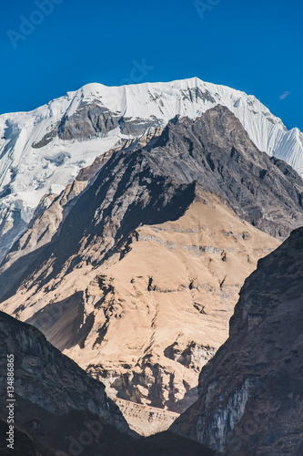 Way to Annapurna base camp, Annapurna Sanctaury Trekking route,H