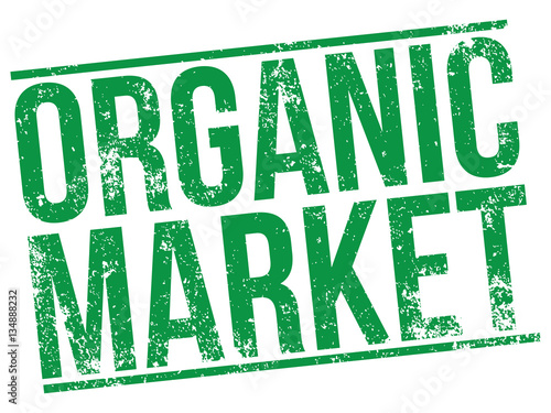 Organic Market stamp