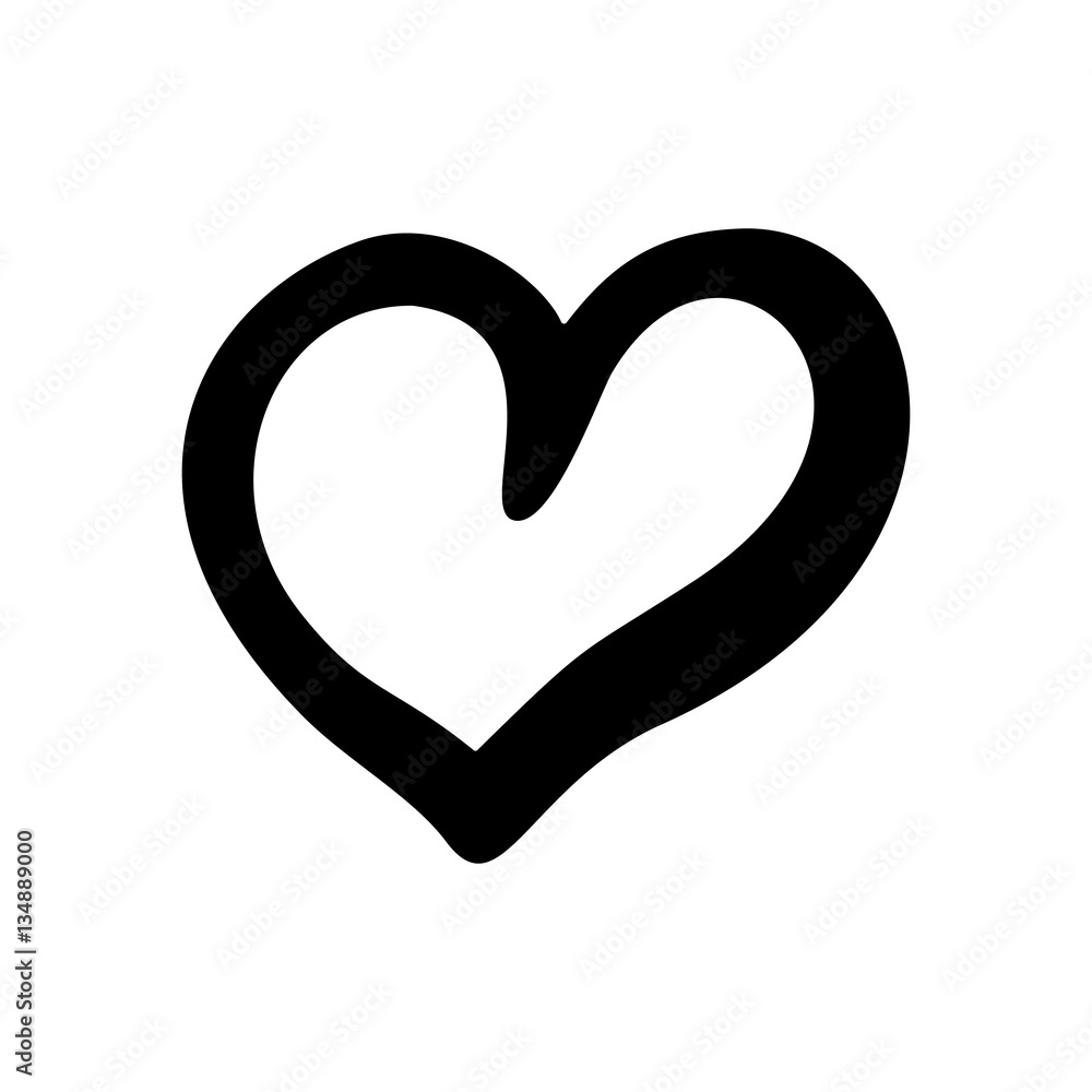 Black silhouette hearts set, Valentine day love adult vintage wedding invitation logo design Black silhouette hearts set, Valentine day love adult vintage wedding invitation logo design