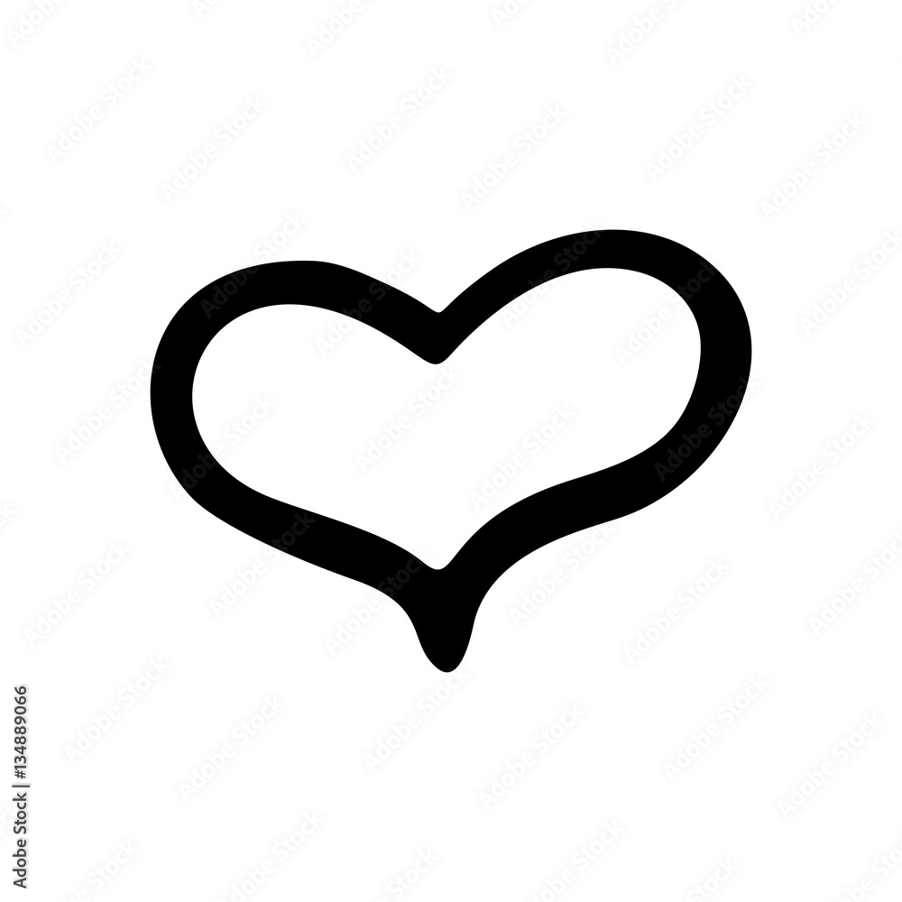 Black silhouette hearts set, Valentine day love adult vintage wedding invitation logo design Black silhouette hearts set, Valentine day love adult vintage wedding invitation logo design