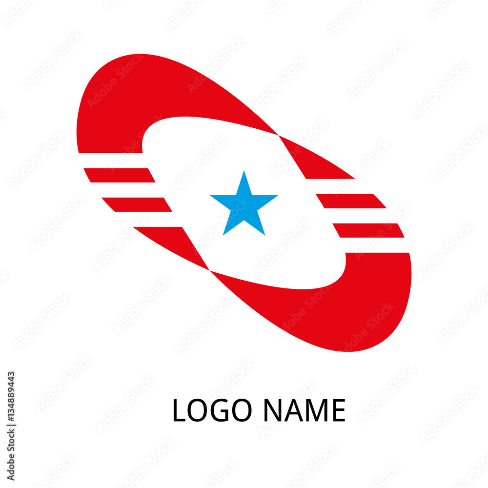 Abstract company logo.