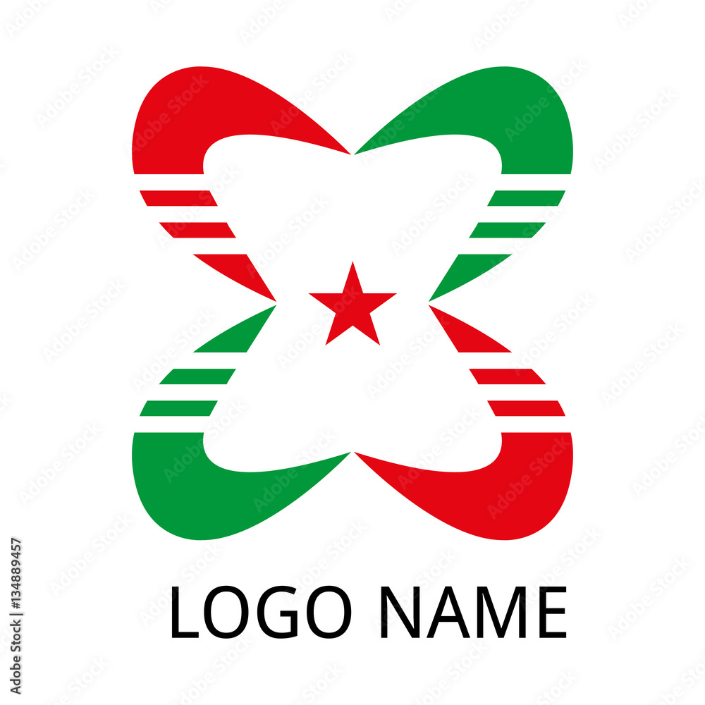 Abstract company logo. Abstract company logo.