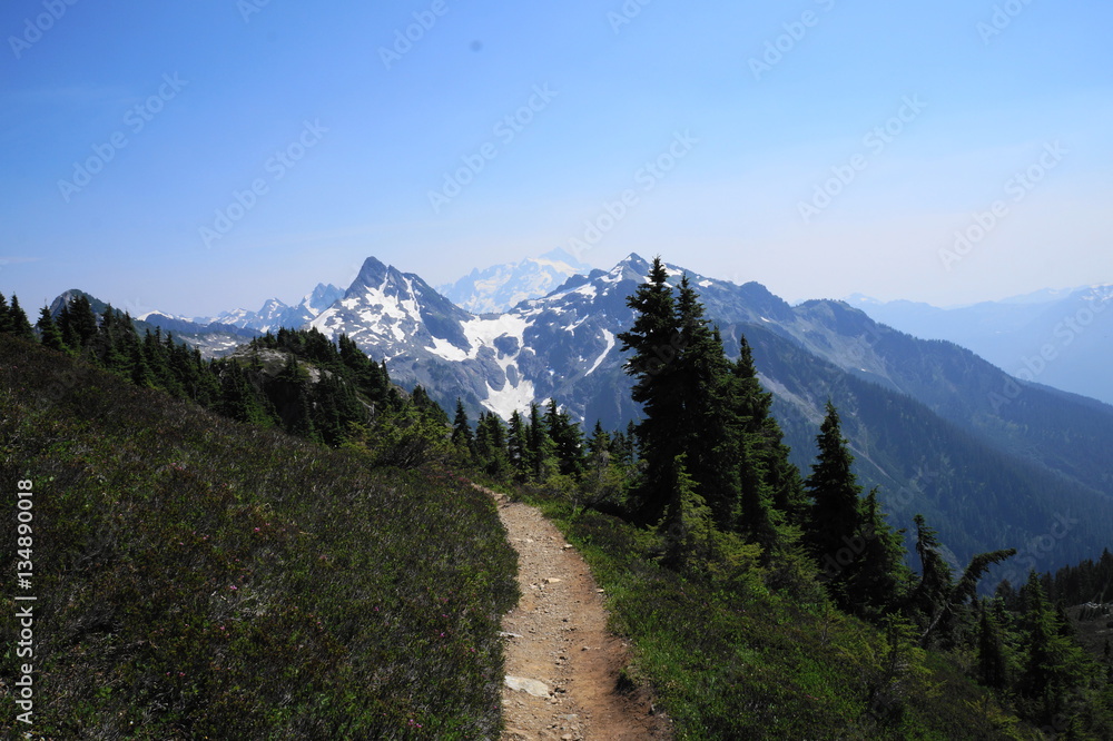 Winchester Lookout near Mt. Baker in Washington State, the Great Pacific Northwest