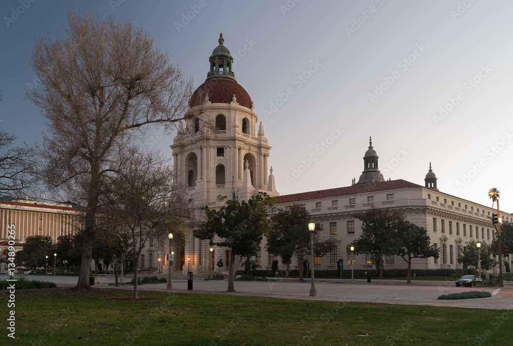 The landmark Pasadena City Hall.