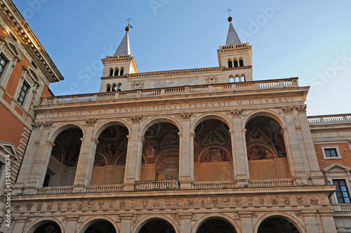 Roma, piazza Giovanni Paolo ll - la basilica di San Giovanni in Laterano photo