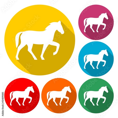 Horse icon - vector Illustration