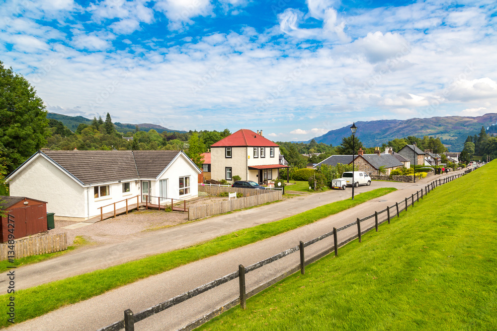 Fototapeta premium Fort Augustus in Scotland