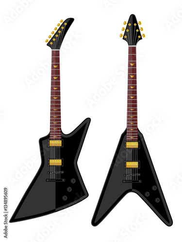 Modern electric guitars
