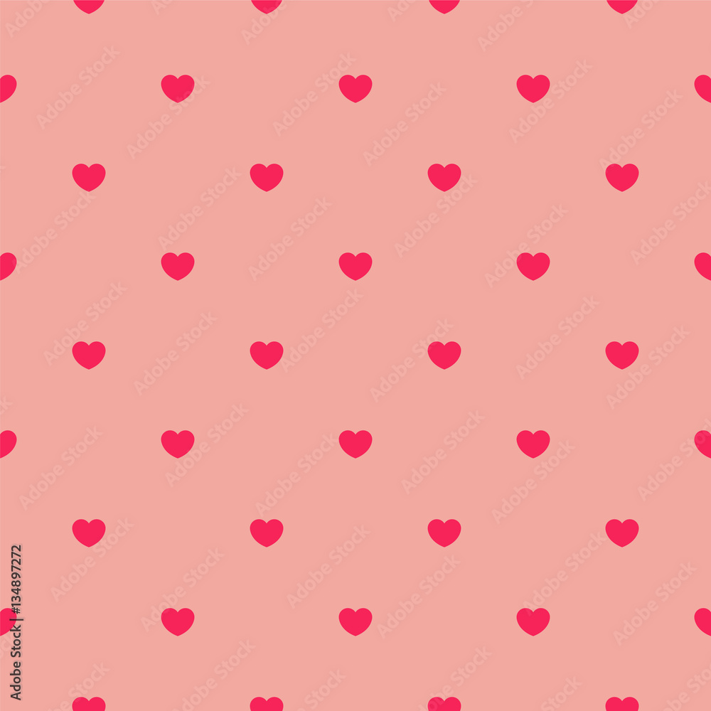 Seamless pattern with hearts Seamless pattern with hearts