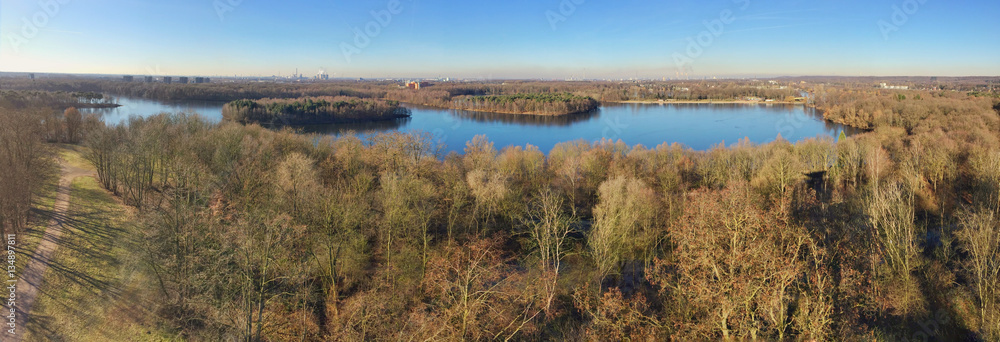 Panorama 6-Seenplatte Duisburg Wedau