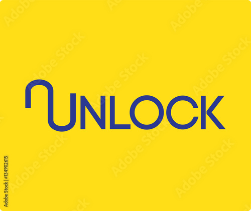Unlock Logo Design