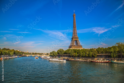 Scenic Eiffel Tower © kwphotog